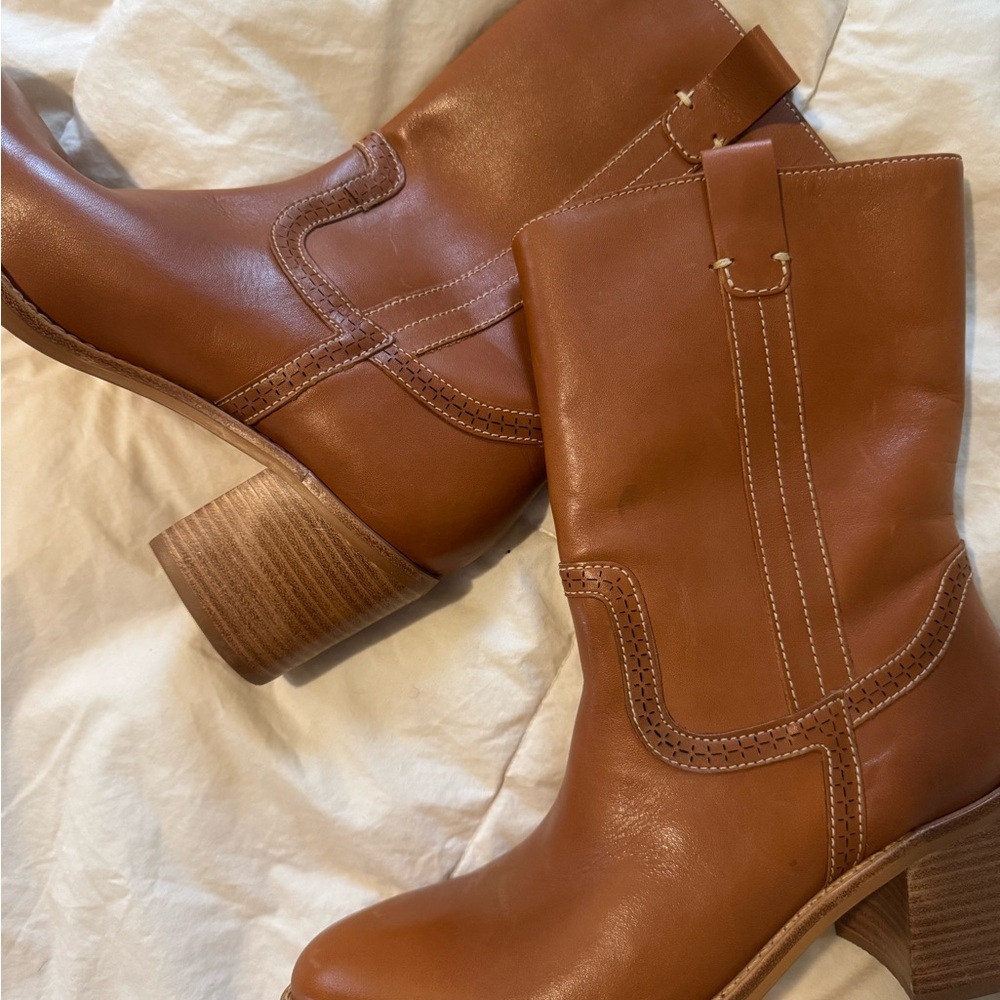 Women’s Dolce Vita Colette boot in Cognac - Picture 3 of 4